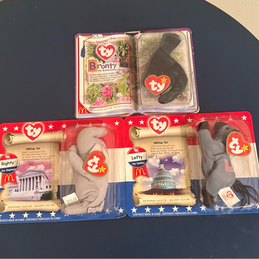 2000 McDonalds TY Beanie Babies
